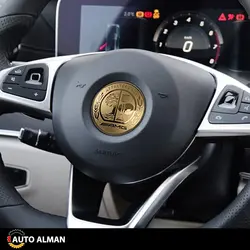 آرم روی فرمان مرسدس بنز AMG | فروشگاه اینترنتی اتو آلمان | وارد کننده قطعات بنز و بی ام و