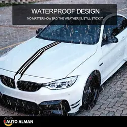 برچسب کاپوت فیبر کربن BMW | فروشگاه اینترنتی اتو آلمان | وارد کننده قطعات بنز و بی ام و