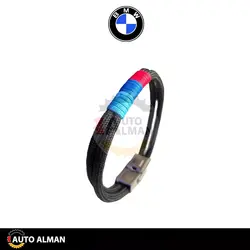 دستبند باریک BMW طرح ام | فروشگاه اینترنتی اتو آلمان | وارد کننده قطعات بنز و بی ام و