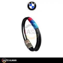 دستبند باریک BMW طرح ام | فروشگاه اینترنتی اتو آلمان | وارد کننده قطعات بنز و بی ام و