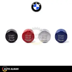 دکمه استارت رنگی BMW سری F | فروشگاه اینترنتی اتو آلمان | وارد کننده قطعات بنز و بی ام و