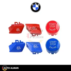 ست دکمه استارت و دکمه فرمان سری BMW F | فروشگاه اینترنتی اتو آلمان | وارد کننده قطعات بنز و بی ام و
