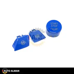 ست دکمه استارت و دکمه فرمان سری BMW F | فروشگاه اینترنتی اتو آلمان | وارد کننده قطعات بنز و بی ام و