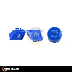 ست دکمه استارت و دکمه فرمان سری BMW F | فروشگاه اینترنتی اتو آلمان | وارد کننده قطعات بنز و بی ام و