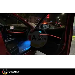 کیت فیبر نوری 16 تیکه دار RGB | برای تمامی خودروها