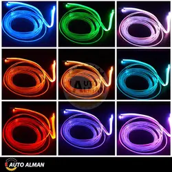 کیت فیبر نوری 16 تیکه دار RGB | برای تمامی خودروها