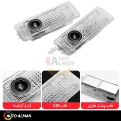 لوگوی زیر درب BMW | قابل نصب برای تمامی بی ام و ها