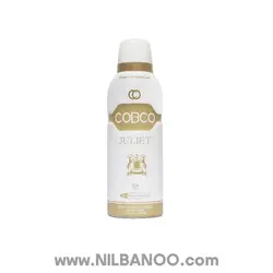 اسپری بدن زنانه 48 ساعته کوبکو شماره 07 مدل جولیت 200 میل