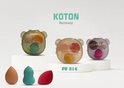 پد آرایشی 3 عددی کتن مدل pu314