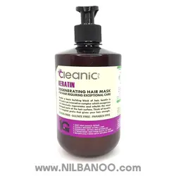 ماسک داخل حمام بدون سولفات کراتین کلینیک کیندی 10 کاره