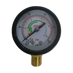 مانومتر - گیج باد ناتالی مدل 10 بار - فروشگاه اینترنتی هدایت کالا
