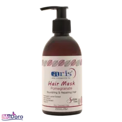 ماسک مو انار اریس با آبکشی و تثبیت کننده رنگ مو | آیمادورا