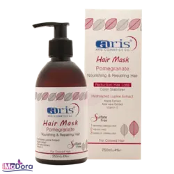 ماسک مو انار اریس با آبکشی و تثبیت کننده رنگ مو | آیمادورا