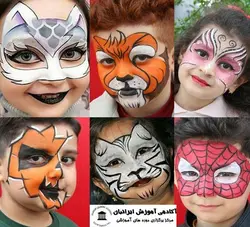 دوره آرایش و گریم کودک