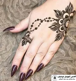 دوره طراحی با حنا روی بدن
