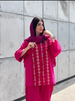 ست شومیز شلوار هندی