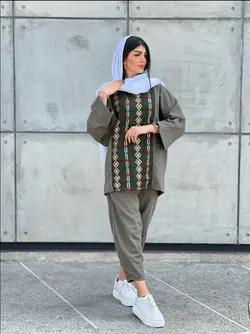 ست شومیز شلوار هندی