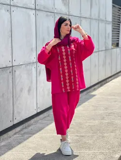 ست شومیز شلوار هندی