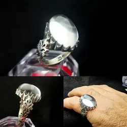 انگشتر حدید خطی ذکر صلوات