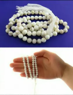 تسبیح صدف اصلی زیبا