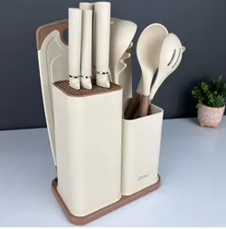 ست کفگیر ملاقه و چاقو آرو مدل venita