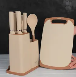 ست کفگیر ملاقه و چاقو آرو مدل venita