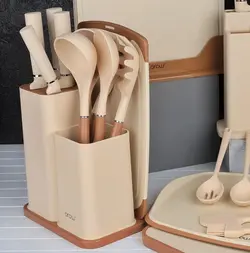 ست کفگیر ملاقه و چاقو آرو مدل venita