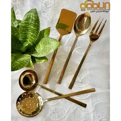 ست کفگیر ملاقه 5 پارچه OZLIFE