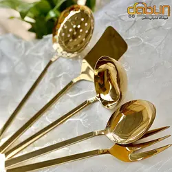 ست کفگیر ملاقه 5 پارچه OZLIFE