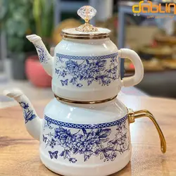 کتری و قوری میس بتی طرح گل و پروانه