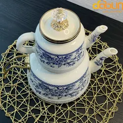 کتری و قوری میس بتی طرح گل و پروانه