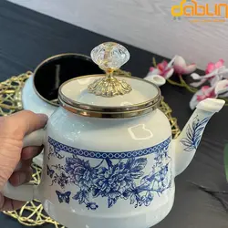 کتری و قوری میس بتی طرح گل و پروانه