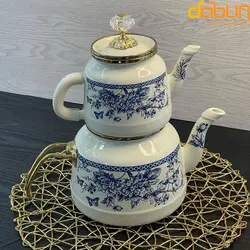 کتری و قوری میس بتی طرح گل و پروانه
