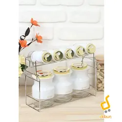 ست پاسماوری و جای ادویه آرو arow