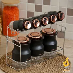 ست پاسماوری و جای ادویه آرو arow