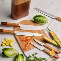 ست چاقو اشپزخانه 6 پارچه کاراجا Maple