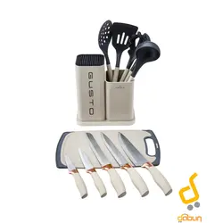 ست ابزار آشپزی 12 پارچه کاراجا GUSTO