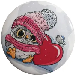 پیکسل جغد سرمایی - تیلا مارکت | Tila Market