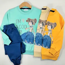 ست بلوز و شلوار طرح آهوی کریسمس : دخترانه پسرانه | شمال مال