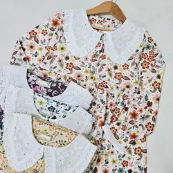 ست بلوز شلوار راحتی طرح خرس کریسمس : پسرانه دخترانه | شمال مال