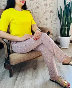 شلوار راحتی پنبه ی میکس کد 8917 | فروشگاه باریش گلدن