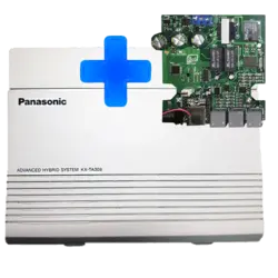 سانترال پاناسونیک ارزان 3 به 8 + کارت تلفن گویا رایگان