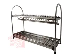 جا ظرفی رومیزی استیل ملونی مدل ۹۱۱۸