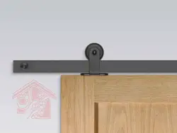 ریل و قرقره درب کشویی مدل R-130