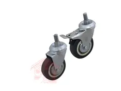 چرخ تخت 7.5 سانت پیچی بیمارستانی