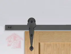 ریل و قرقره درب کشویی مدل R-150