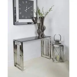 میز کنسول استیل مدل چتر (Chatter) - باوند کالا