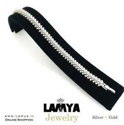 دستبند نقره زنانه مدل اولیویا کد D061