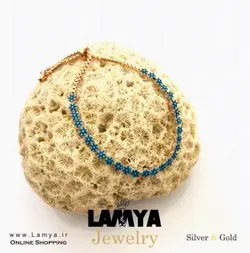 دستبند نقره زنانه مدل ژاسمین کد D068