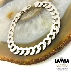 دستبند نقره مدل ماریو طرح کارتیه کد D064